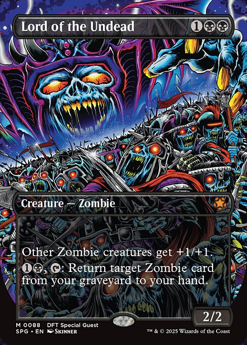 Lord of the Undead (88) - BORDERLESS - FULL ART - Special Guests - Game On