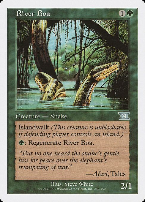 River Boa (249) - Classic Sixth Edition - Game On