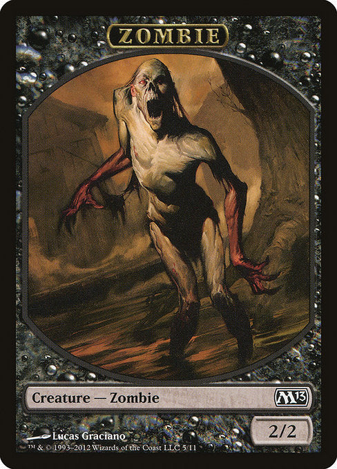 Zombie (5) - Magic 2013 Tokens - Game On