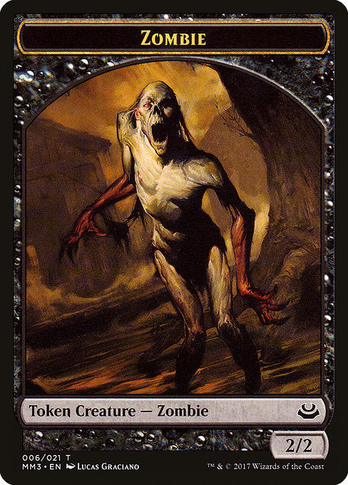Zombie (6) - Modern Masters 2017 Tokens - Game On