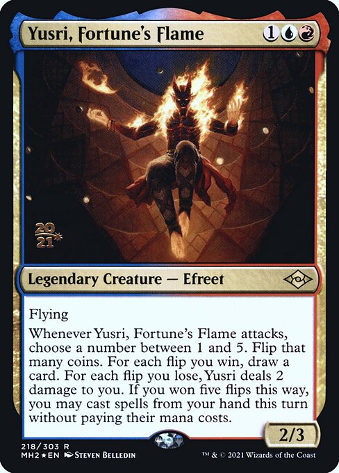 Yusri, Fortune's Flame (218s) () () - Modern Horizons 2 Promos - Game On