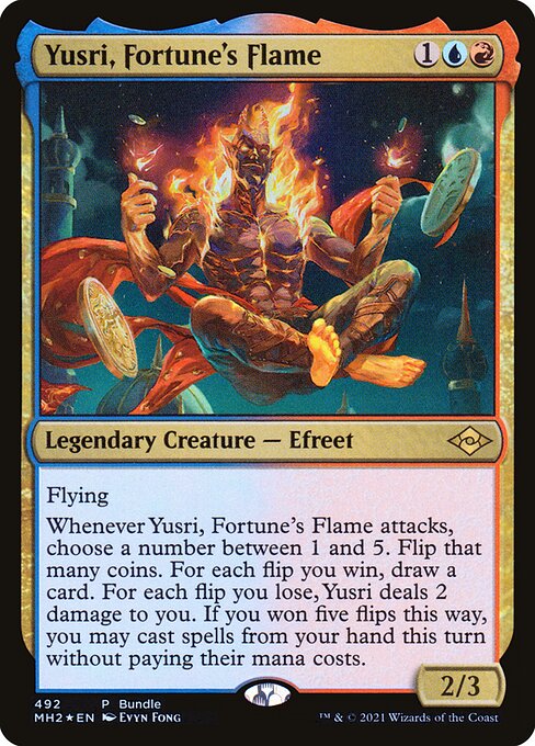Yusri, Fortune's Flame (492) (Foil) - Modern Horizons 2 - Game On