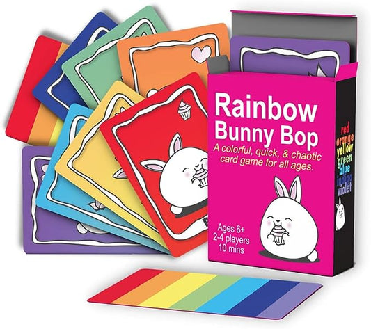 Rainbow Bunny Bop - Card Games - Game On