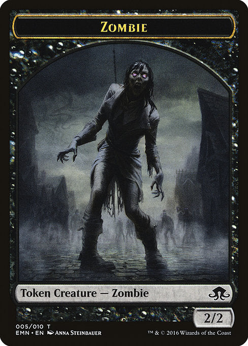 Zombie (5) - Eldritch Moon Tokens - Game On