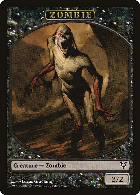 Zombie (6) - Avacyn Restored Tokens - Game On