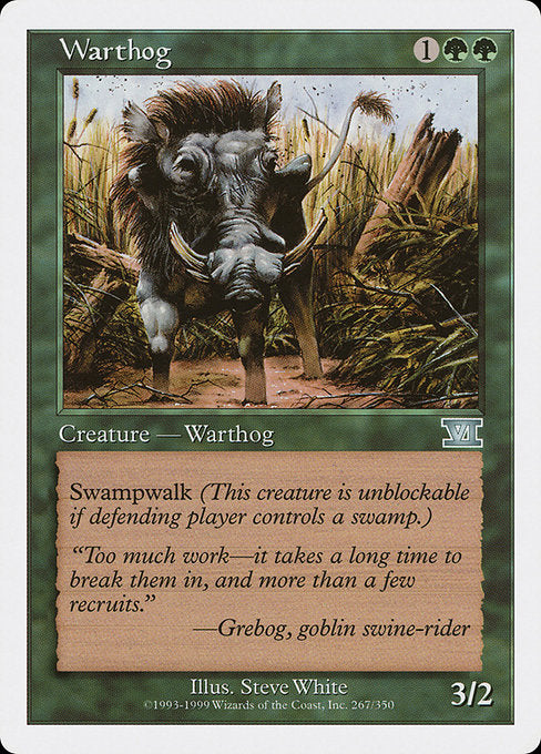 Warthog (267) - Classic Sixth Edition - Game On