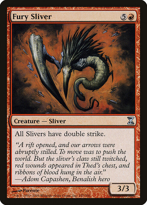 Fury Sliver (157) - Time Spiral - Game On