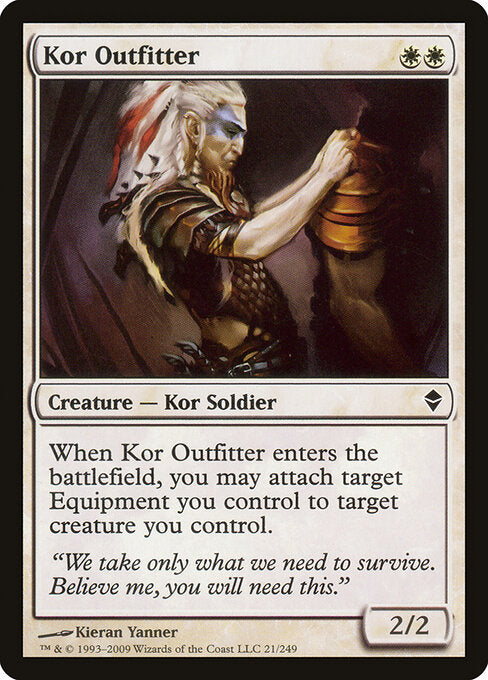 Kor Outfitter (21) - Zendikar - Game On