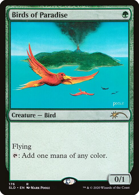 Birds of Paradise (176) (Foil) - Secret Lair Drop - Game On