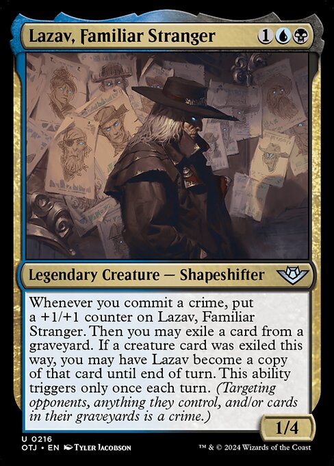 Lazav, Familiar Stranger (216) - Outlaws of Thunder Junction - Game On