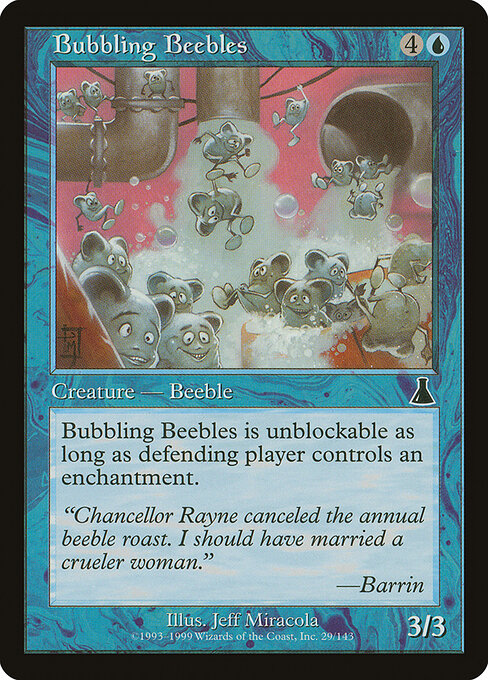 Bubbling Beebles (29) - Urza's Destiny - Game On