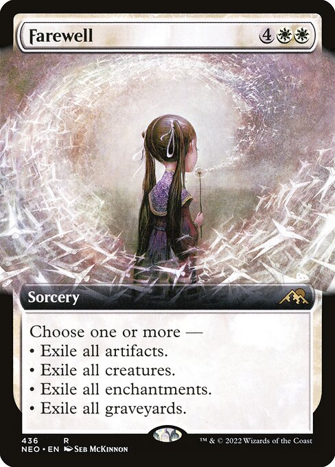 Farewell (436) - EXTENDED ART - Kamigawa: Neon Dynasty - Game On