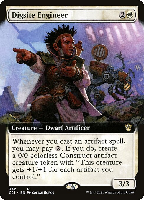 Digsite Engineer (342) - EXTENDED ART - Commander 2021 - Game On