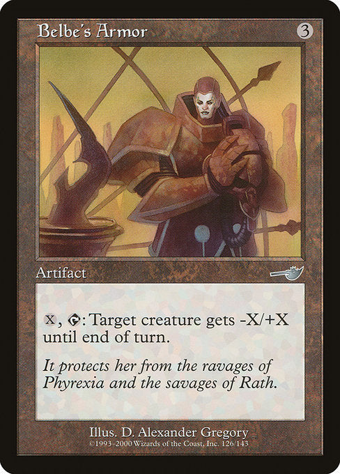 Belbe's Armor (126) (Foil) - Nemesis - Game On
