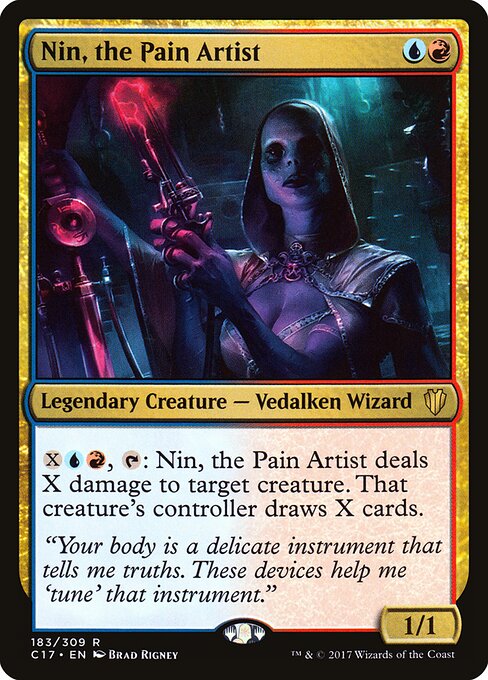 Nin, the Pain Artist (183) - Commander 2017 - Game On