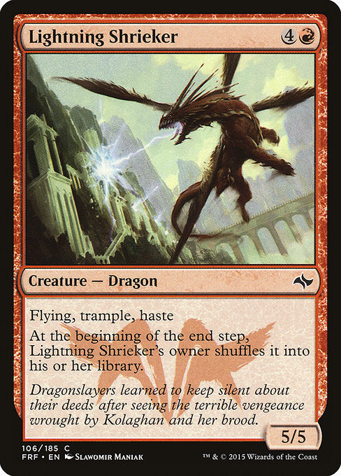 Lightning Shrieker (106) - Fate Reforged - Game On
