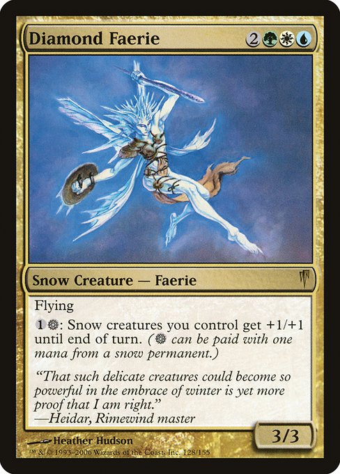 Diamond Faerie (128) - Coldsnap - Game On