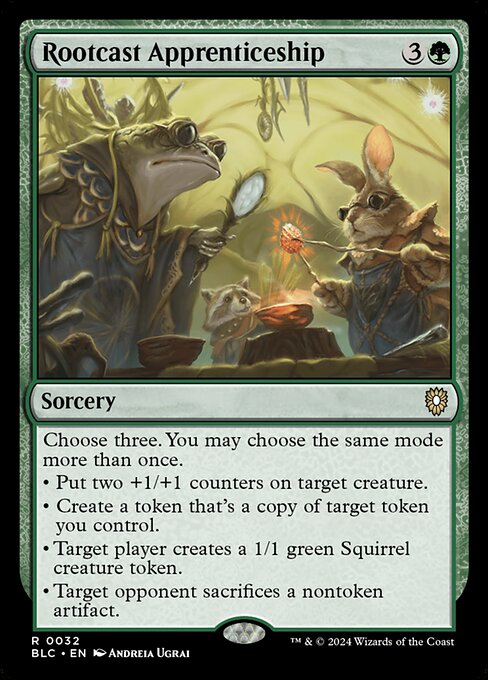 Rootcast Apprenticeship (32) - Bloomburrow Commander - Game On