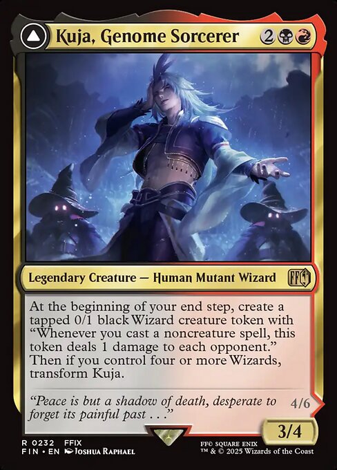 Kuja, Genome Sorcerer // Trance Kuja, Fate Defied (232) (Foil) - Final Fantasy - Game On