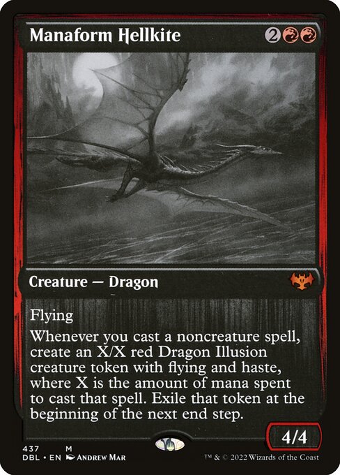 Manaform Hellkite (437) - Innistrad: Double Feature - Game On
