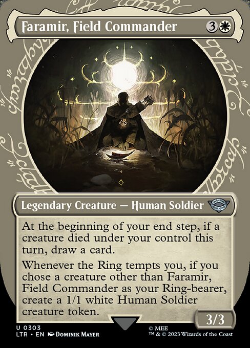 Faramir, Field Commander (303) - BORDERLESS (Foil) - The Lord of the Rings: Tales of Middle-earth - Game On