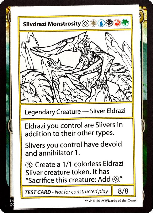Slivdrazi Monstrosity (102) - Mystery Booster Playtest Cards 2021 - Game On