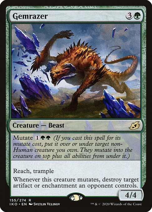 Gemrazer (155) (Foil) - Ikoria: Lair of Behemoths - Game On