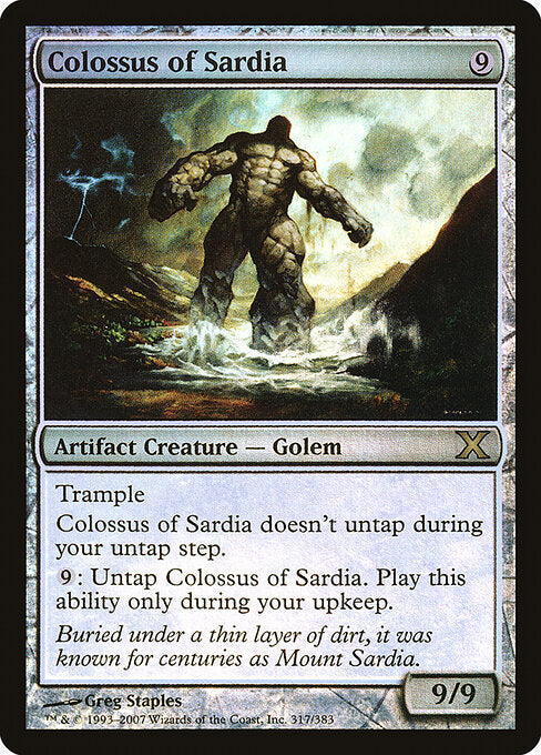 Colossus of Sardia (317★) - Tenth Edition - Game On