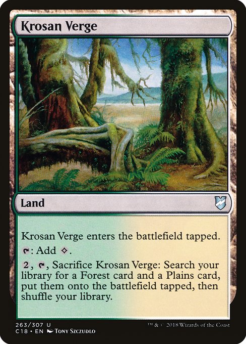 Krosan Verge (263) - Commander 2018 - Game On