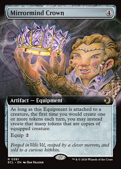 Mirrormind Crown (381) - EXTENDED ART (Foil) - Lorwyn Eclipsed - Game On