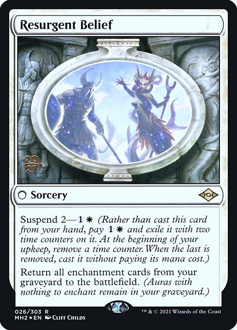 Resurgent Belief (26s) (Foil) - Modern Horizons 2 Promos - Game On