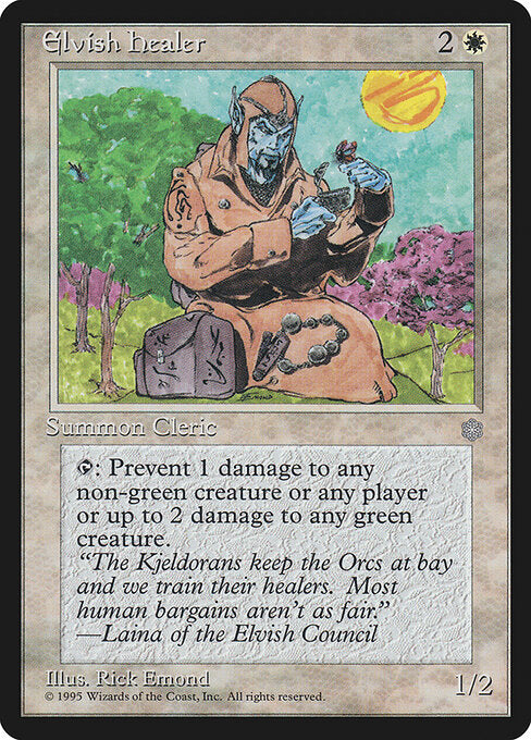 Elvish Healer (22) - Ice Age - Game On