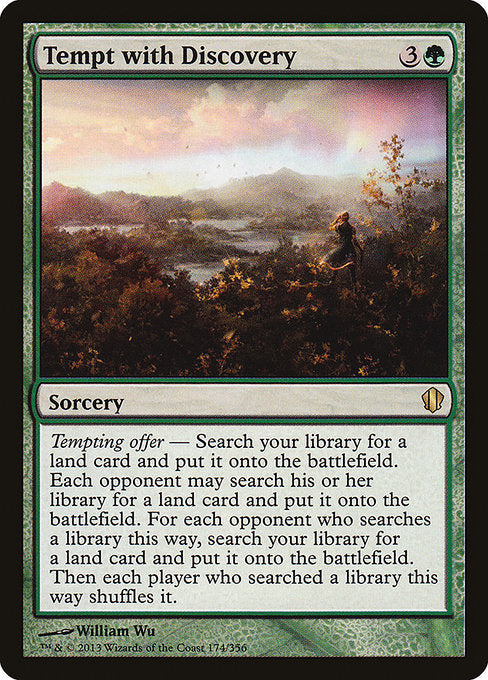 Tempt with Discovery (174) - Commander 2013 - Game On