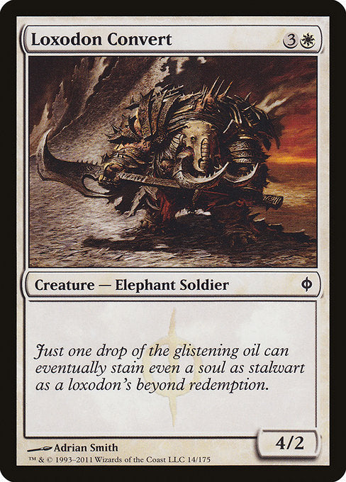 Loxodon Convert (14) (Foil) - New Phyrexia - Game On