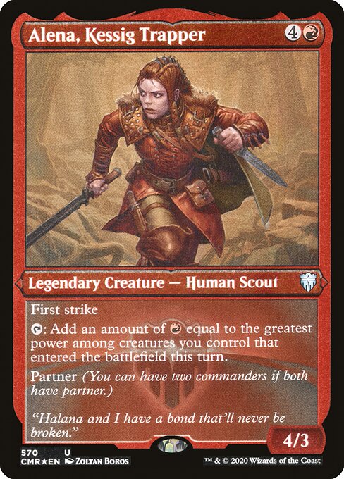 Alena, Kessig Trapper (570) (Foil) - Commander Legends - Game On