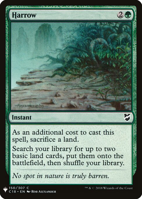 Harrow (C18-150) - The List - Game On