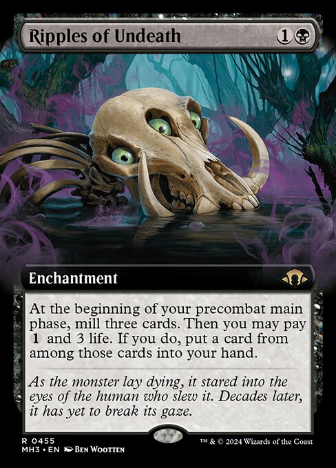 Ripples of Undeath (455) - EXTENDED ART - Modern Horizons 3 - Game On