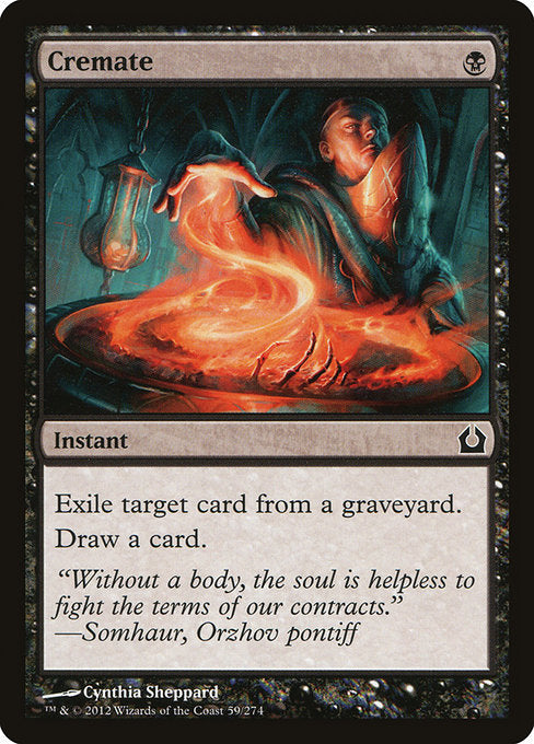 Cremate (59) (Foil) - Return to Ravnica - Game On