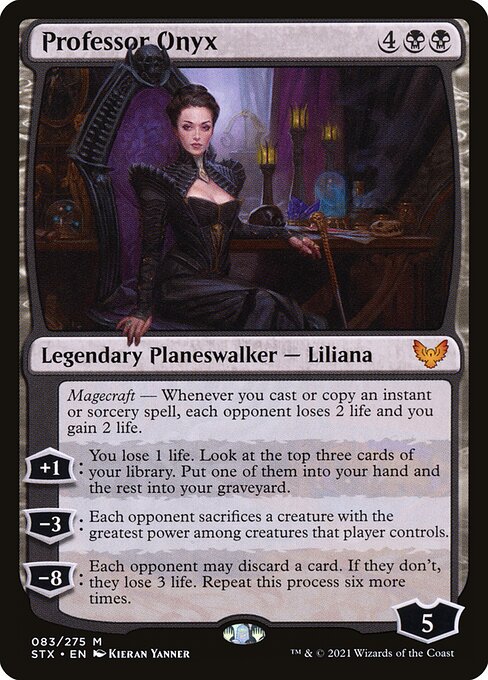Professor Onyx (83) (Foil) - Strixhaven: School of Mages - Game On