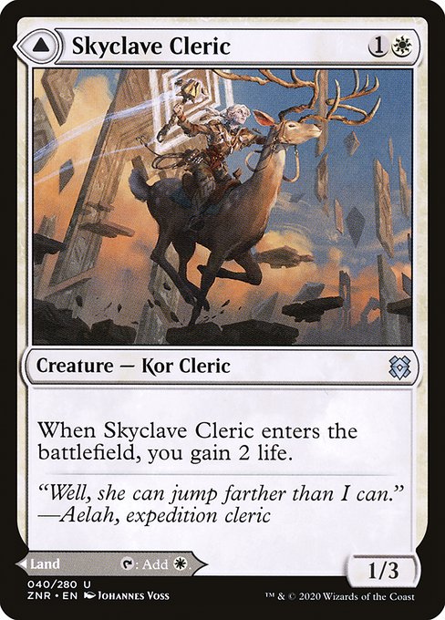Skyclave Cleric // Skyclave Basilica (40) - Zendikar Rising - Game On