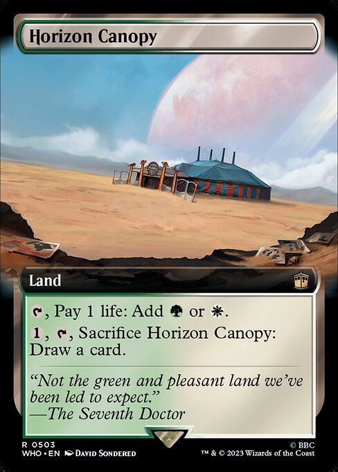 Horizon Canopy (503) - EXTENDED ART - Doctor Who - Game On