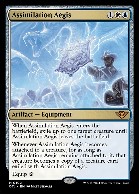 Assimilation Aegis (192) (Foil) - Outlaws of Thunder Junction - Game On