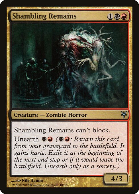 Shambling Remains (48) - Duel Decks: Sorin vs. Tibalt - Game On