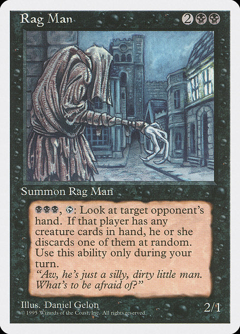 Rag Man (155) - Fourth Edition - Game On