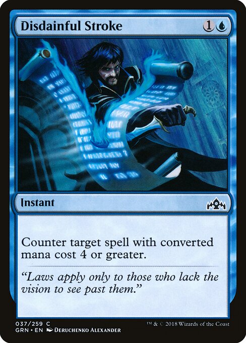 Disdainful Stroke (37) - Guilds of Ravnica - Game On