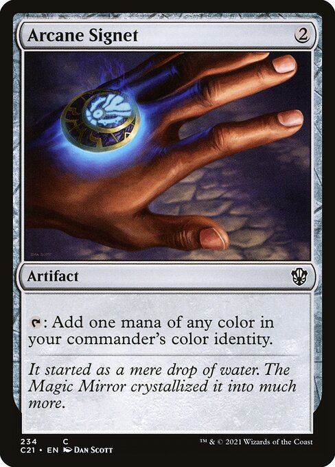 Arcane Signet (234) - Commander 2021 - Game On