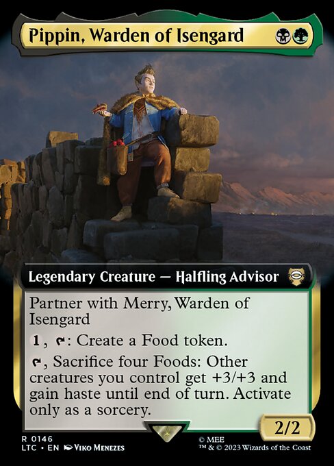 Pippin, Warden of Isengard (146) - EXTENDED ART - Tales of Middle-earth Commander - Game On