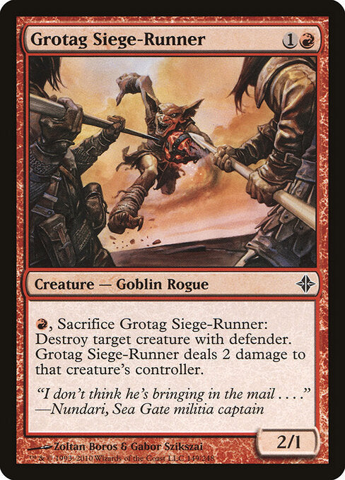 Grotag Siege-Runner (149) (Foil) - Rise of the Eldrazi - Game On