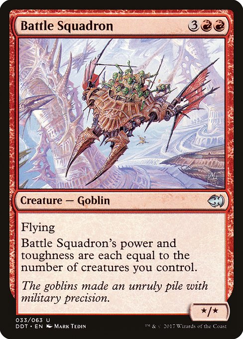 Battle Squadron (33) - Duel Decks: Merfolk vs. Goblins - Game On