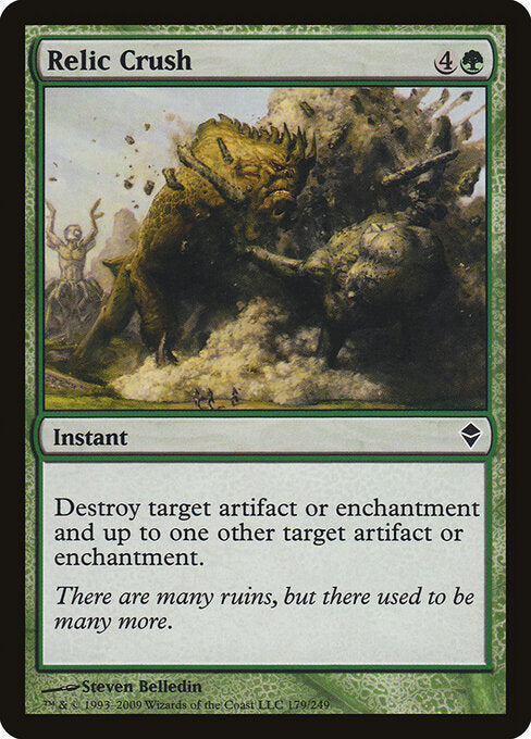Relic Crush (179) (Foil) - Zendikar - Game On